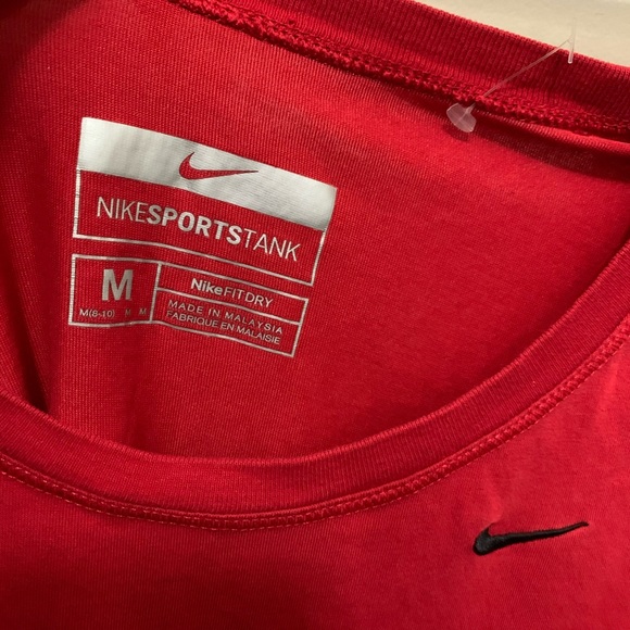 Nike Fit Dry Sports Tank Top Size Medium - Picture 4 of 10